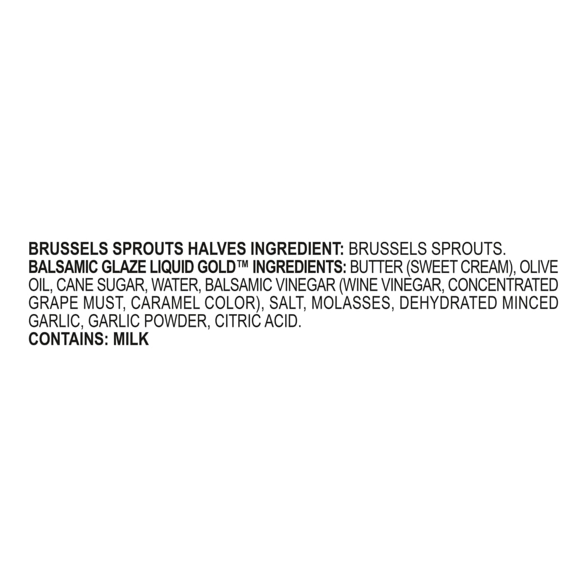 Kinder's Balsamic Glaze Brussels Sprouts Frozen Vegetable 13.5 Oz