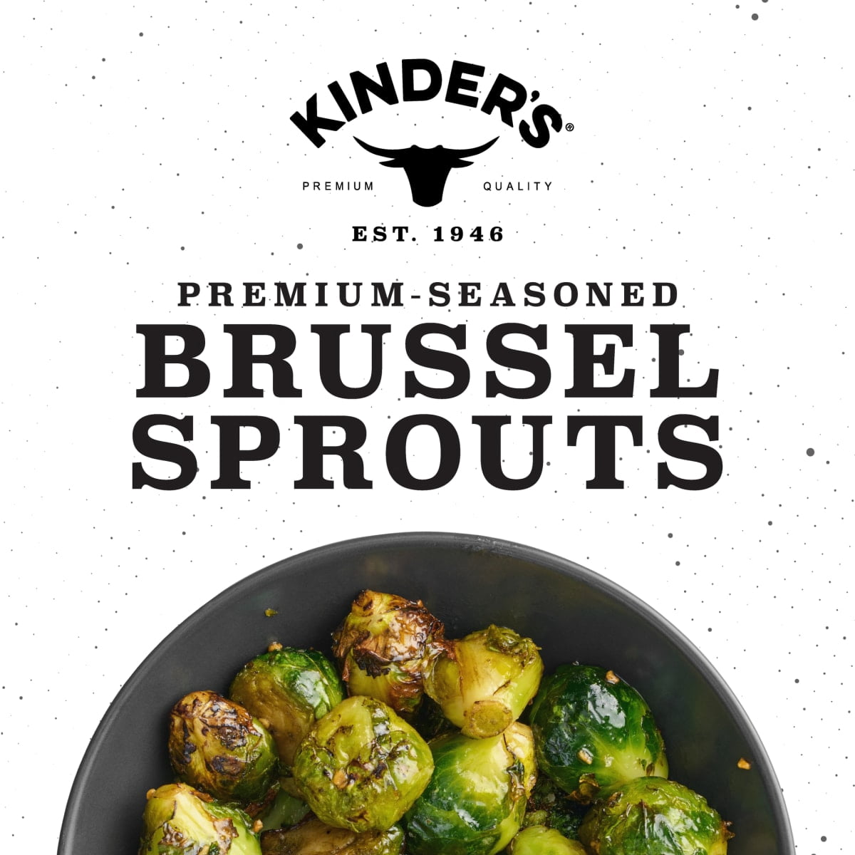 Kinder's Balsamic Glaze Brussels Sprouts Frozen Vegetable 13.5 Oz