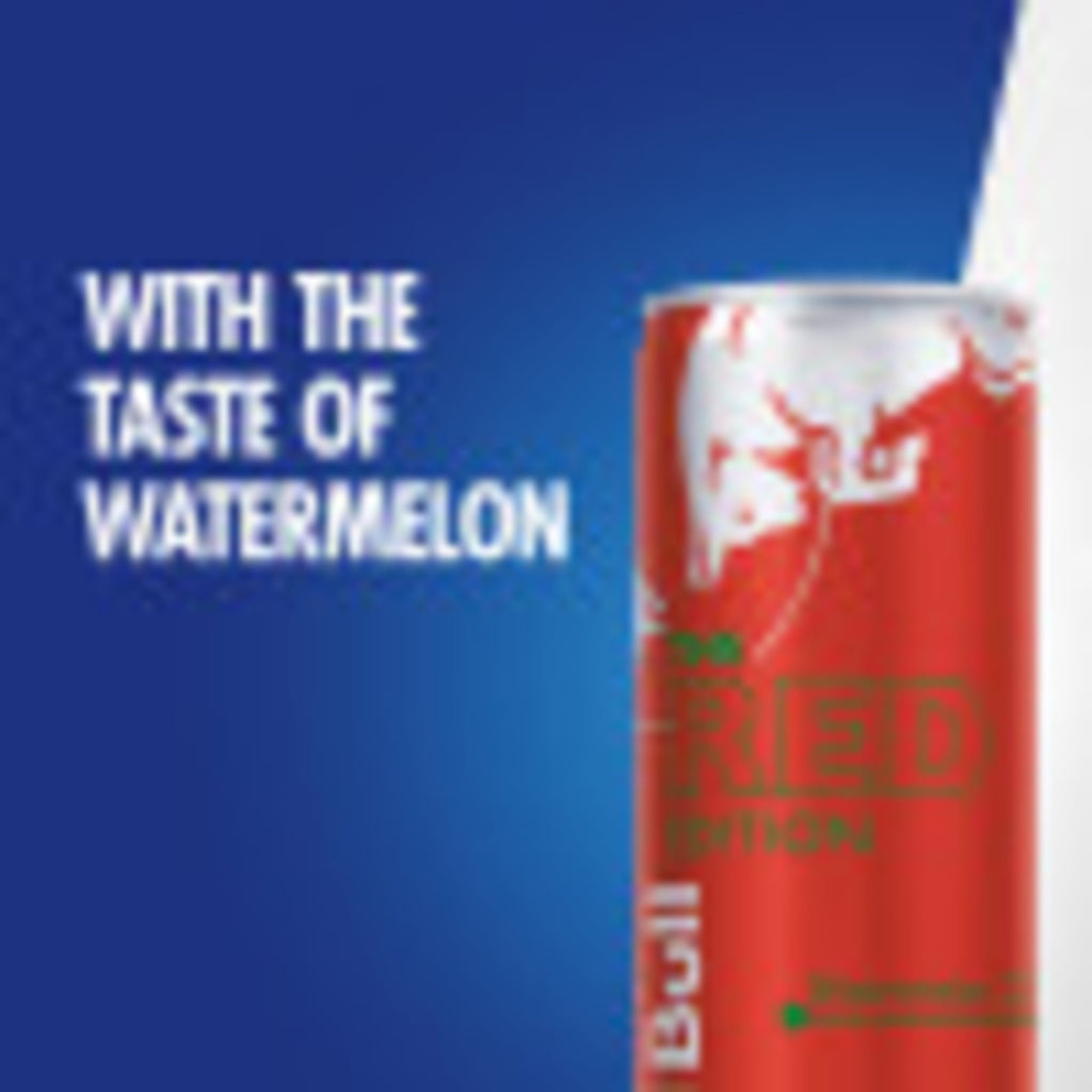Red Bull Red Edition Watermelon Energy Drink 12 fl oz Single Can