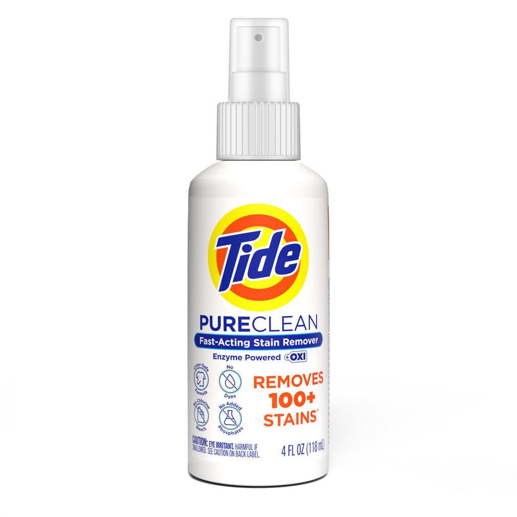 Tide PureClean Enzyme Powered Stain Remover with OXI 4 fl oz