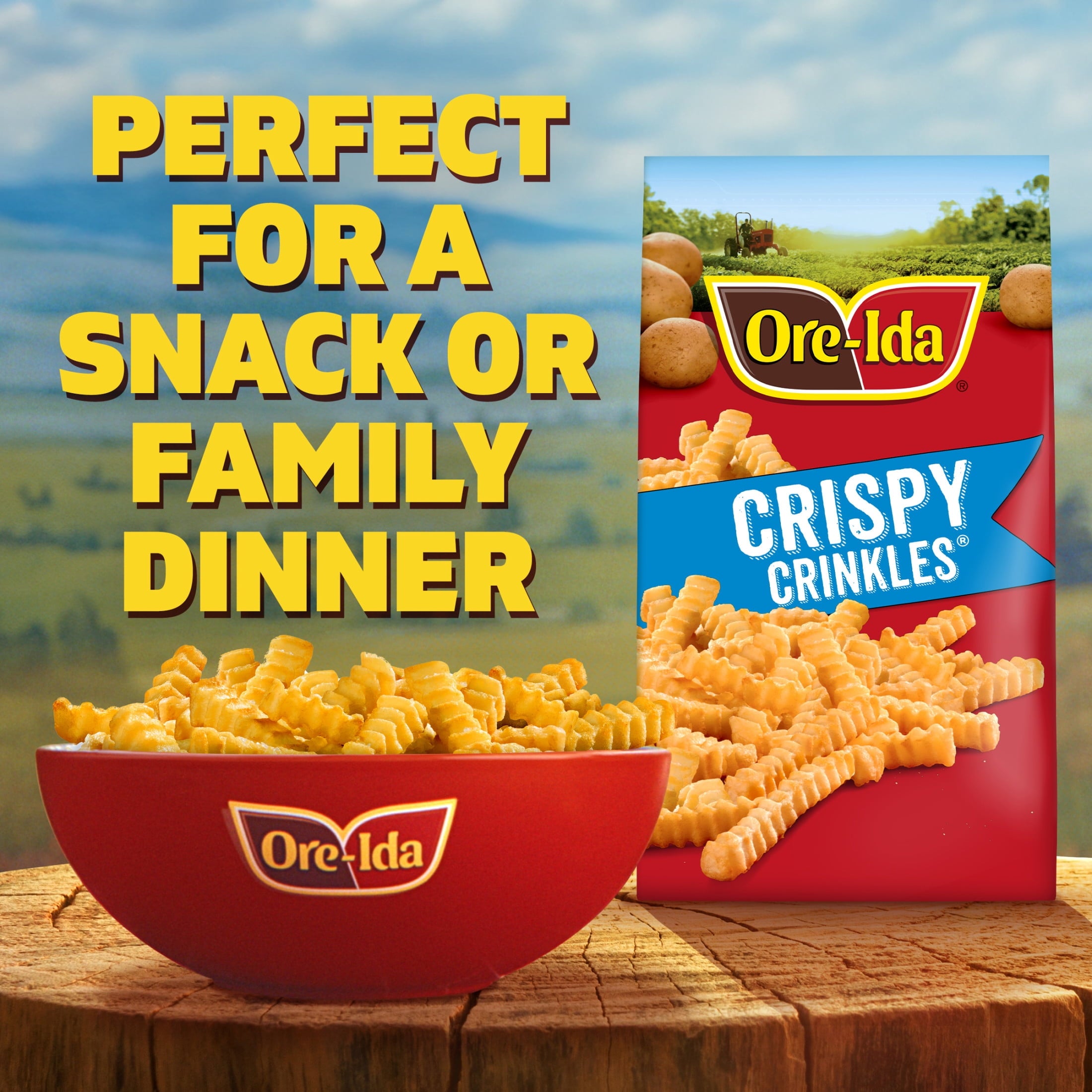 Ore-Ida Crispy Crinkles French Fried Frozen Potatoes 32 Oz