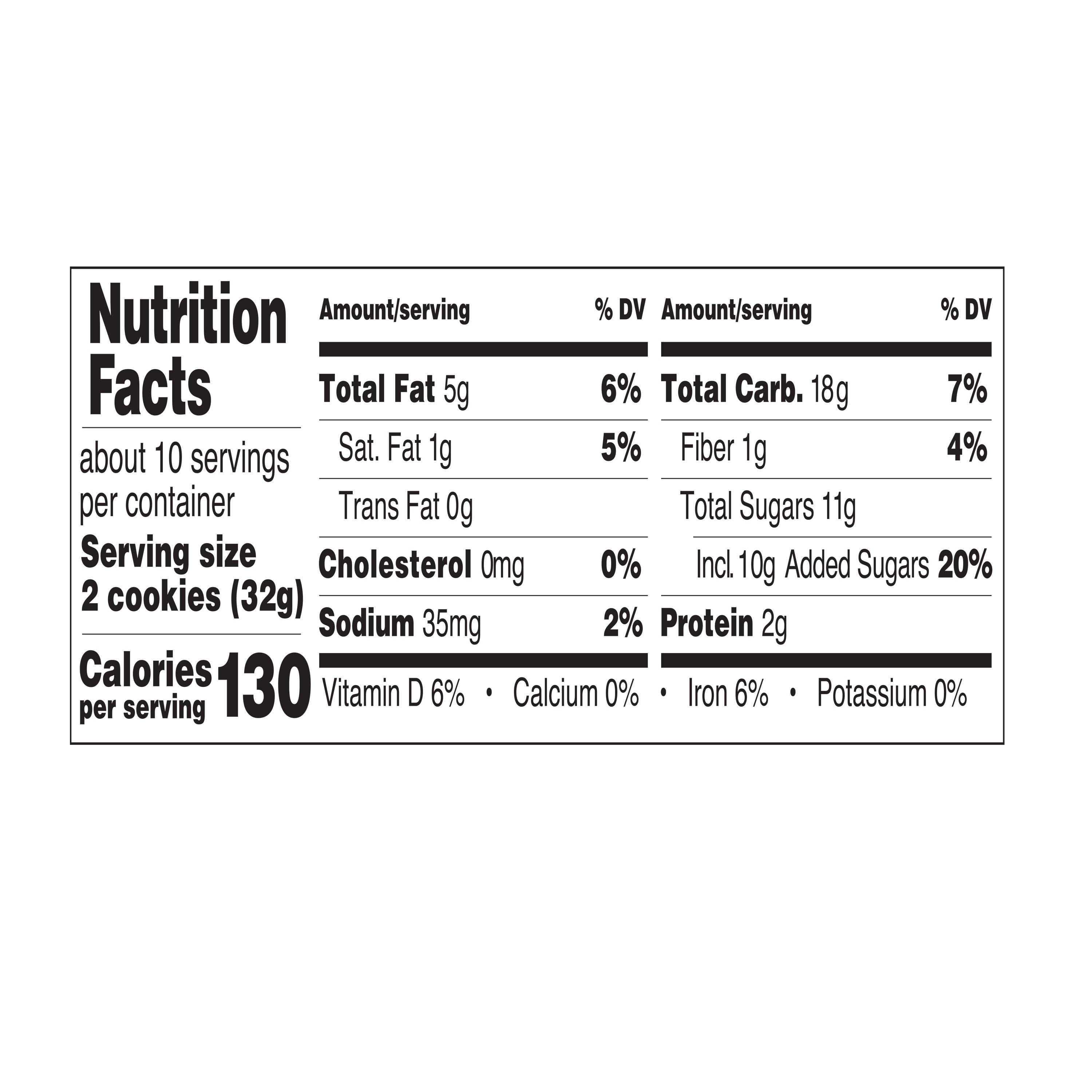Peanut Butter Fudge No Bake Cookies 12.38 Oz 22 Count Freshness Guaranteed