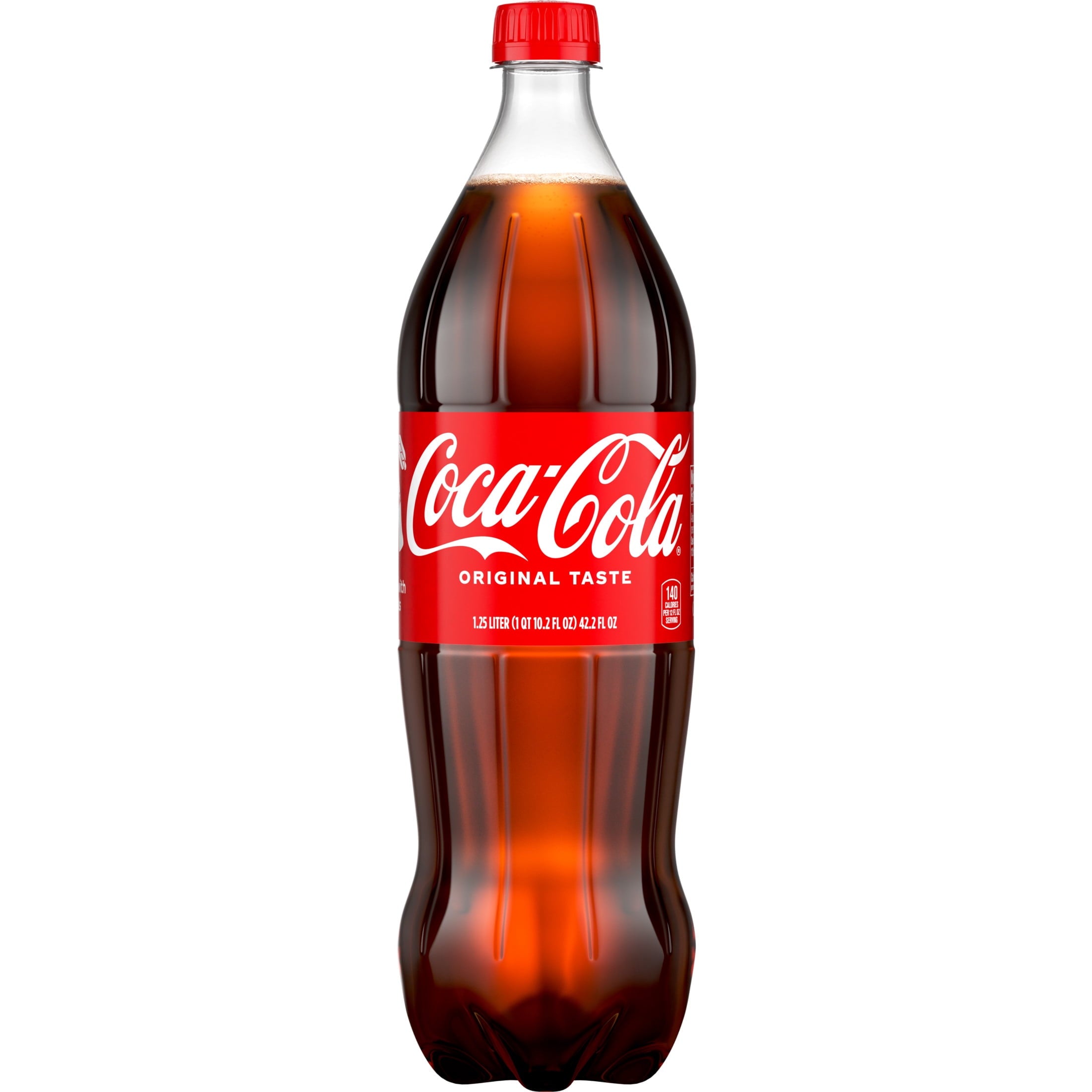 Soda Pop Bottle 1.25 Liters Coca-Cola