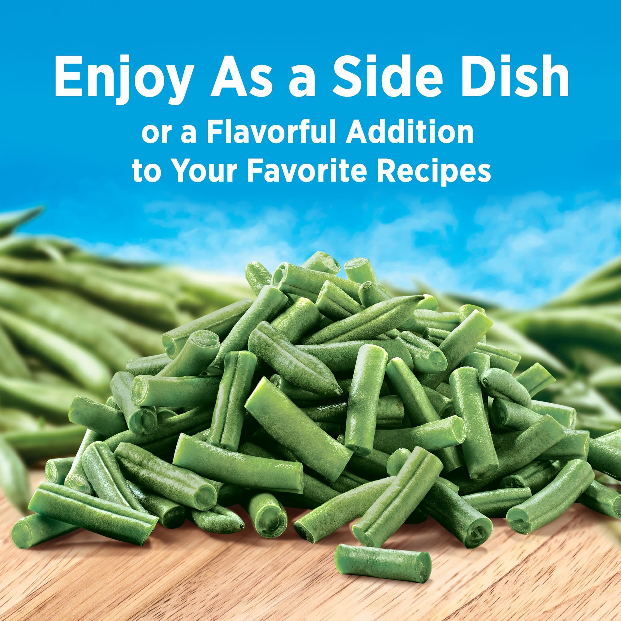 Birds Eye Steamfresh Cut Green Beans Frozen 10 Oz