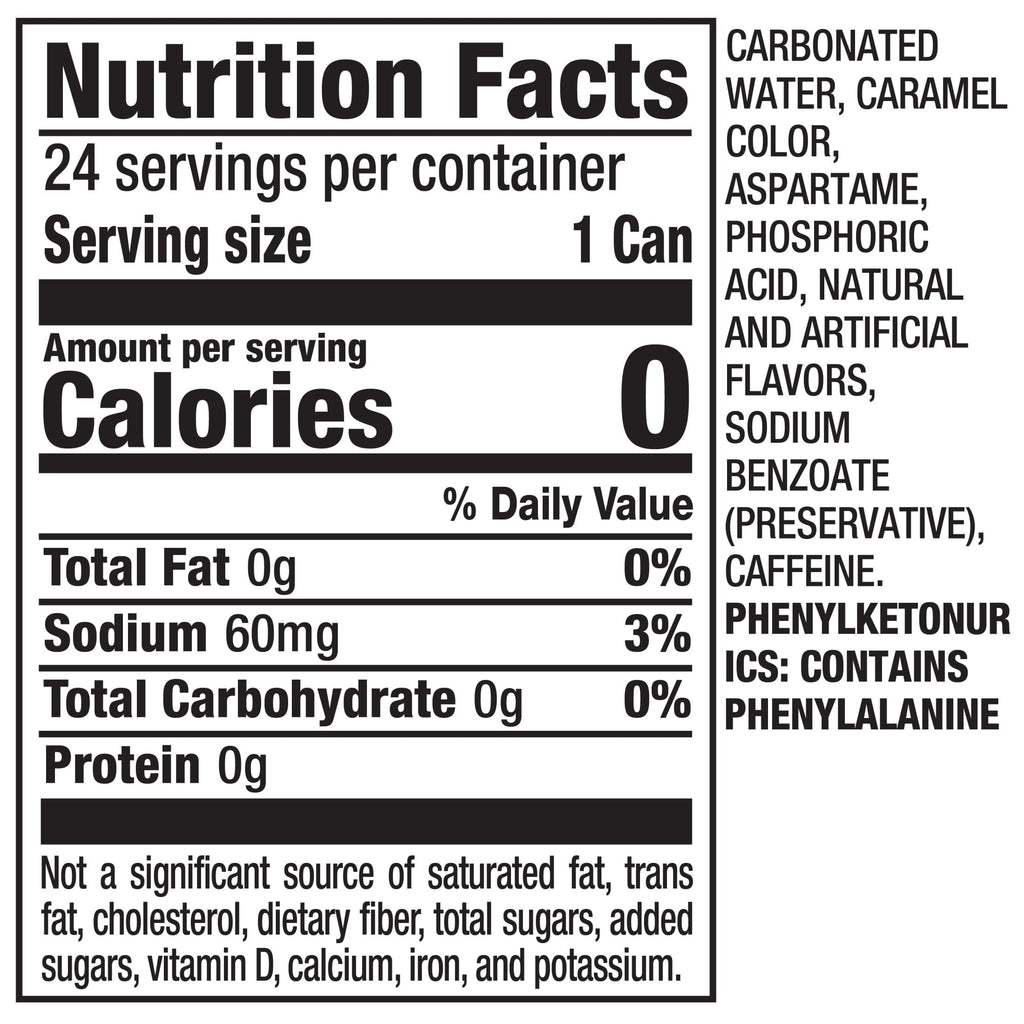 Diet Dr Pepper Soda Pop Cans 12 Fl Oz 24 Pack