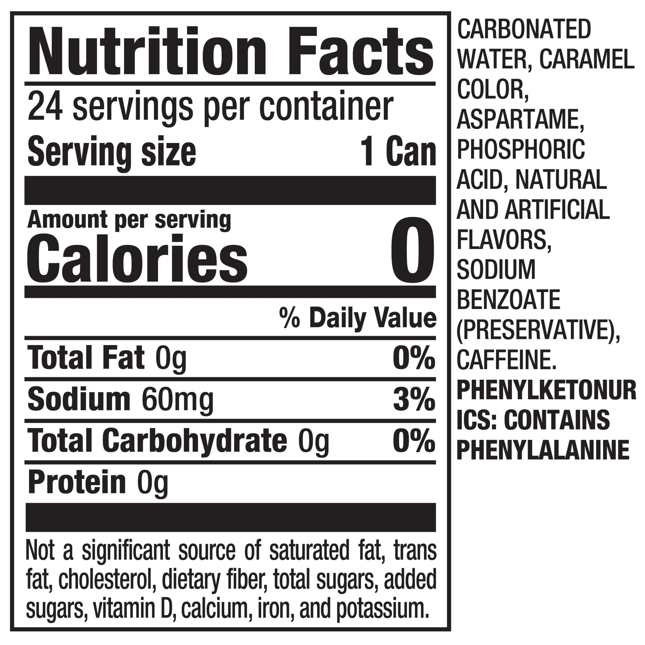 Diet Dr Pepper Soda Pop Cans 12 Fl Oz 24 Pack