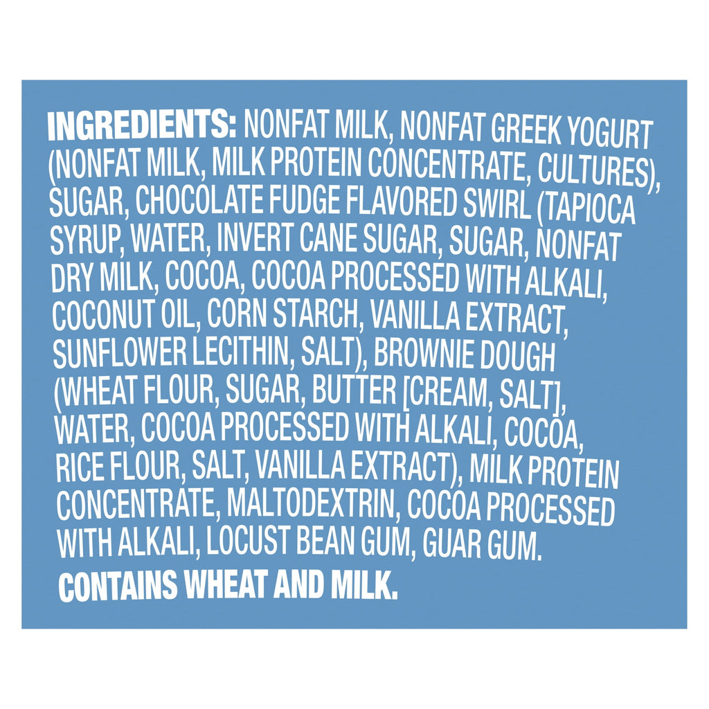 Yasso Fudge Brownie Frozen Greek Yogurt 14 Fl Oz