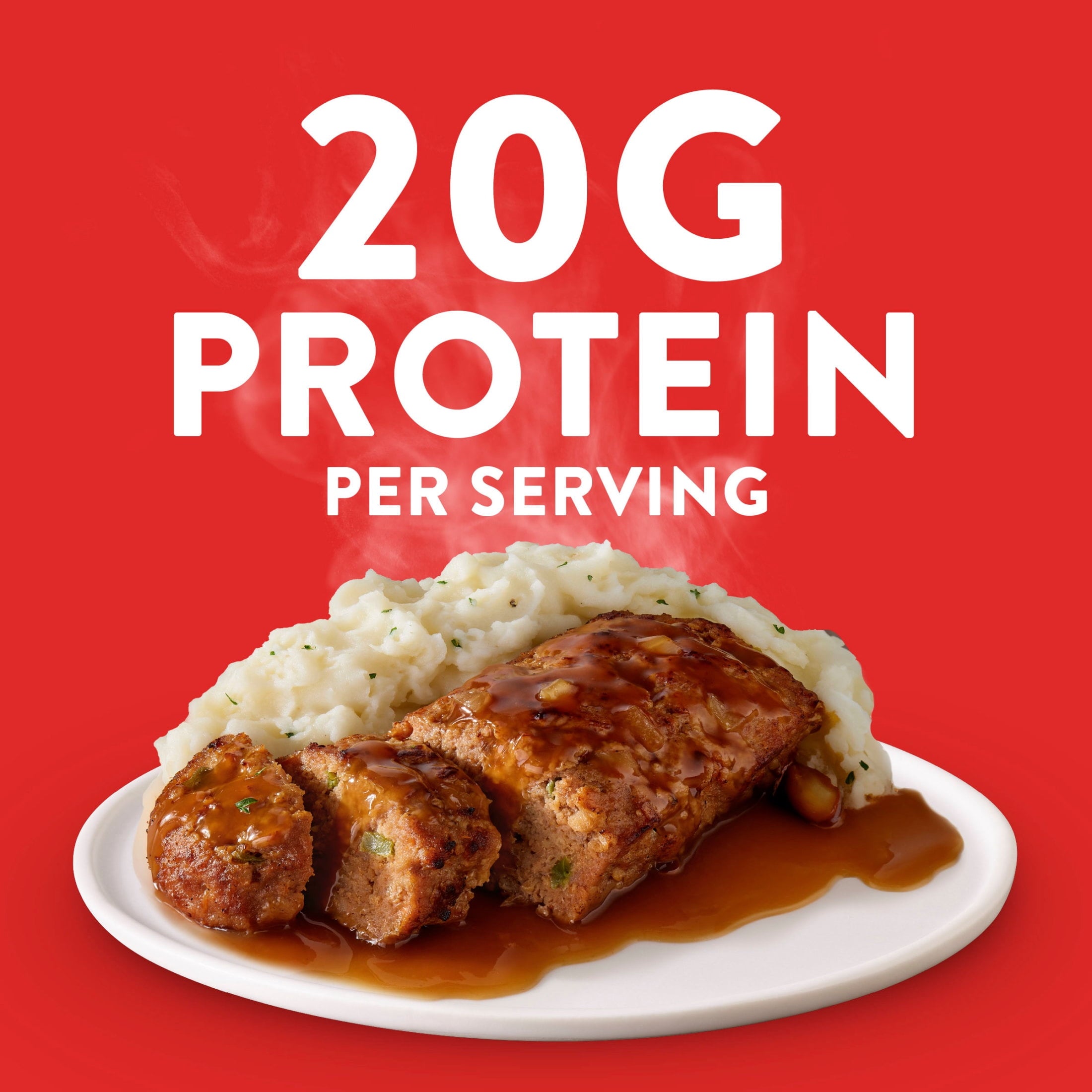 Stouffer's Classic Meatloaf Single Serve Microwave Dinner Frozen 9.875 Oz
