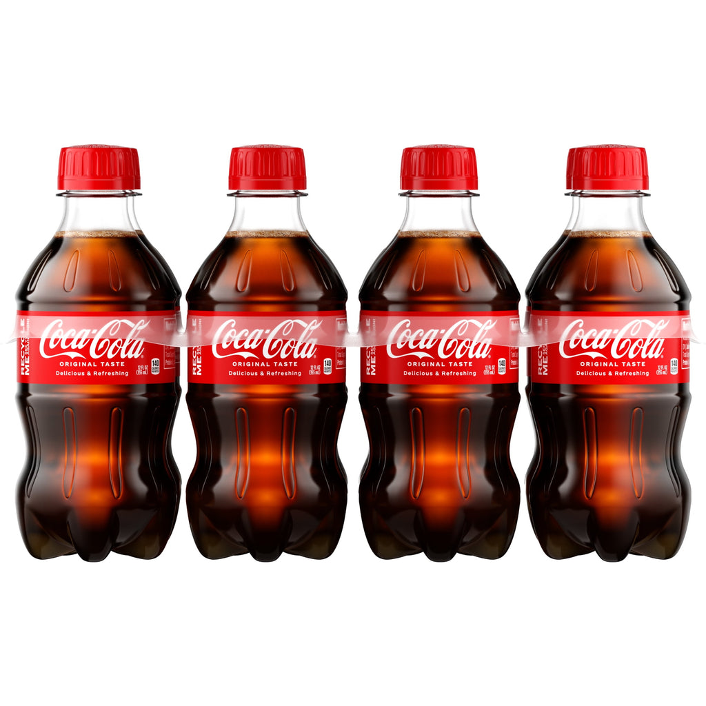 Soda Pop Bottles 12 Fl Oz 8 Pack Coca-Cola