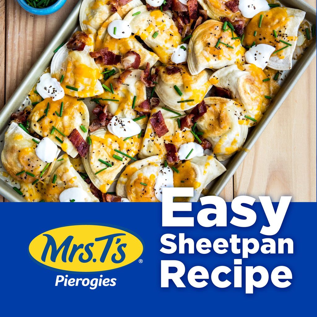 Mrs. T's Loaded Baked Potato Pierogies 12 Count 16 Oz Frozen