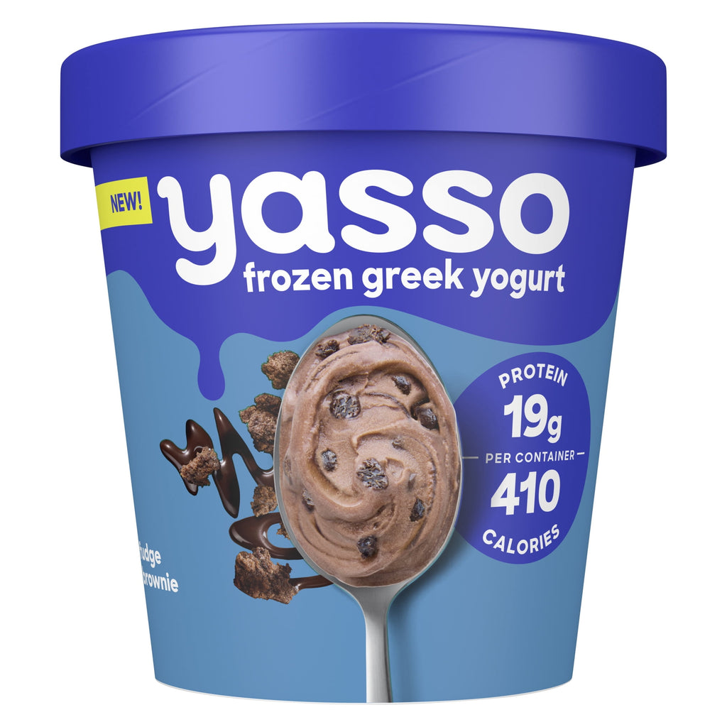 Yasso Fudge Brownie Frozen Greek Yogurt 14 Fl Oz