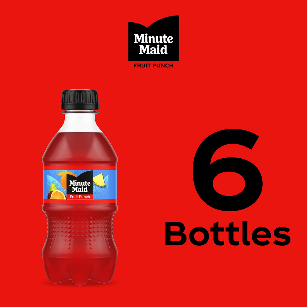 Minute Maid Fruit Punch Juice Drink 12 fl oz 6 Pack