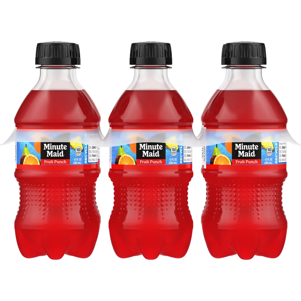 Minute Maid Fruit Punch Juice Drink 12 fl oz 6 Pack