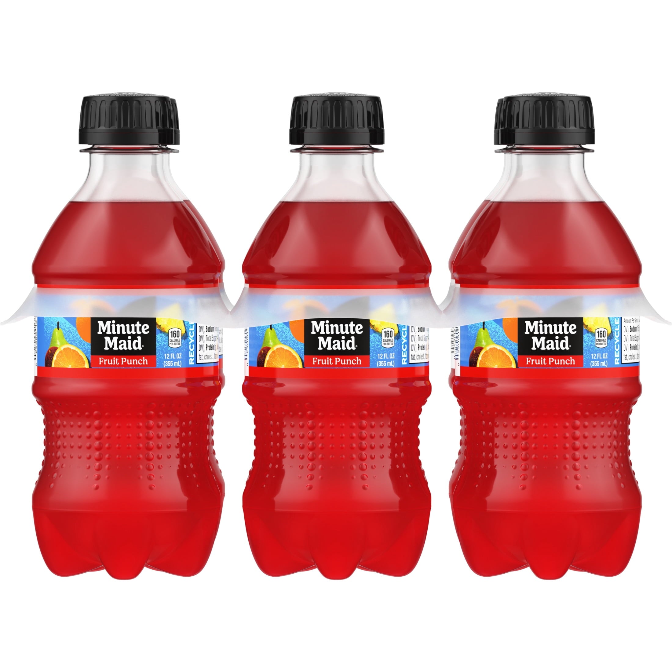 Minute Maid Fruit Punch Juice Drink 12 fl oz 6 Pack
