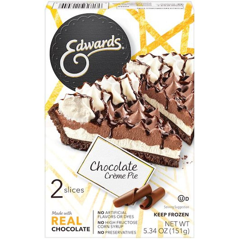 Chocolate Crème Pie 25.5 Oz Frozen Edwards