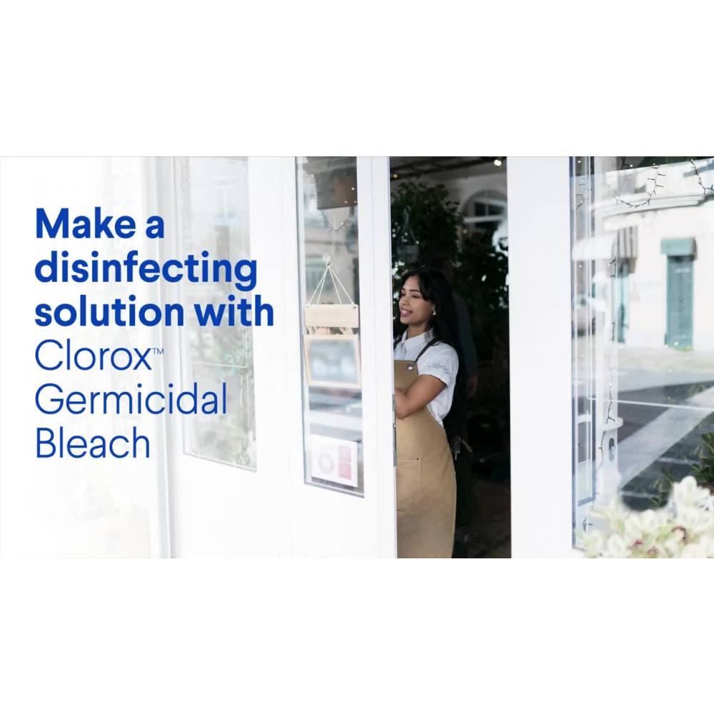 Clorox Germicidal Bleach Cleaner Unscented 121 fl oz