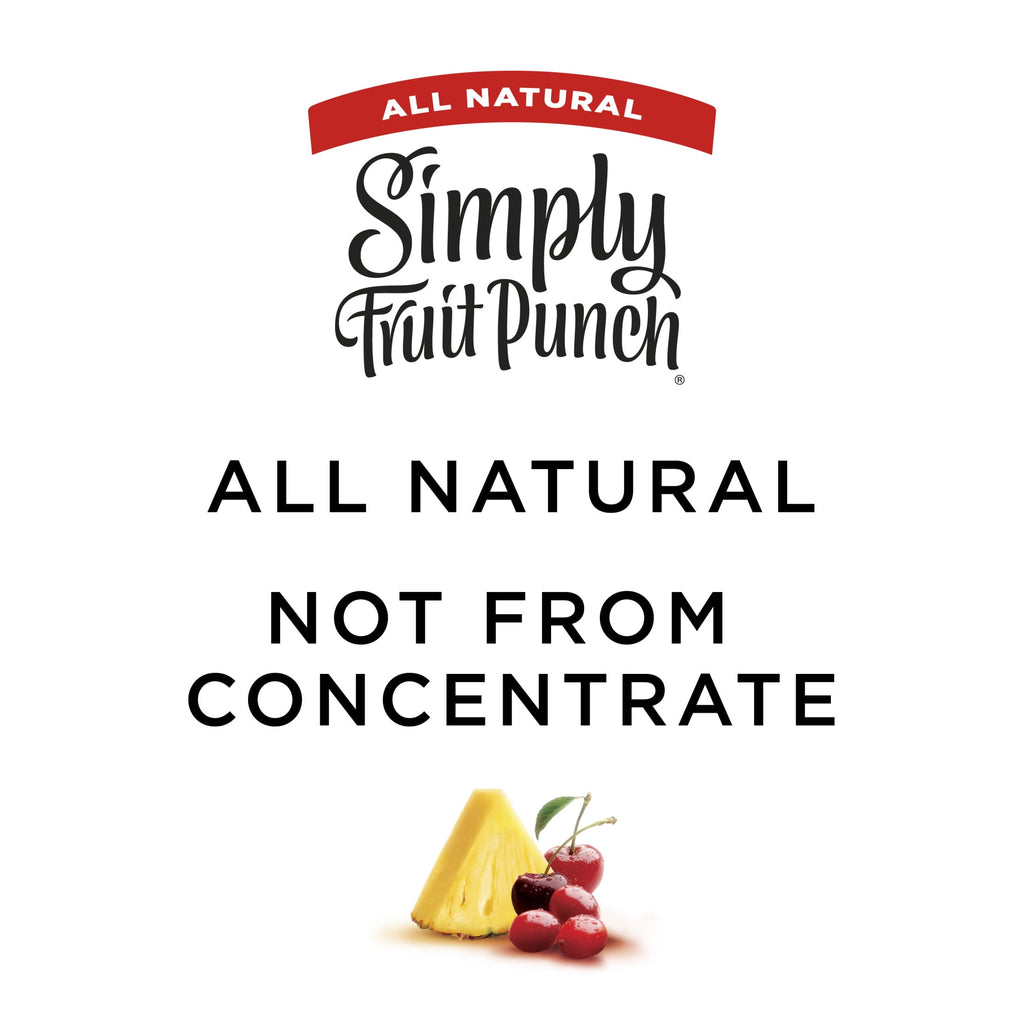 Simply Fruit Punch Juice Drink 52 fl oz Bottle