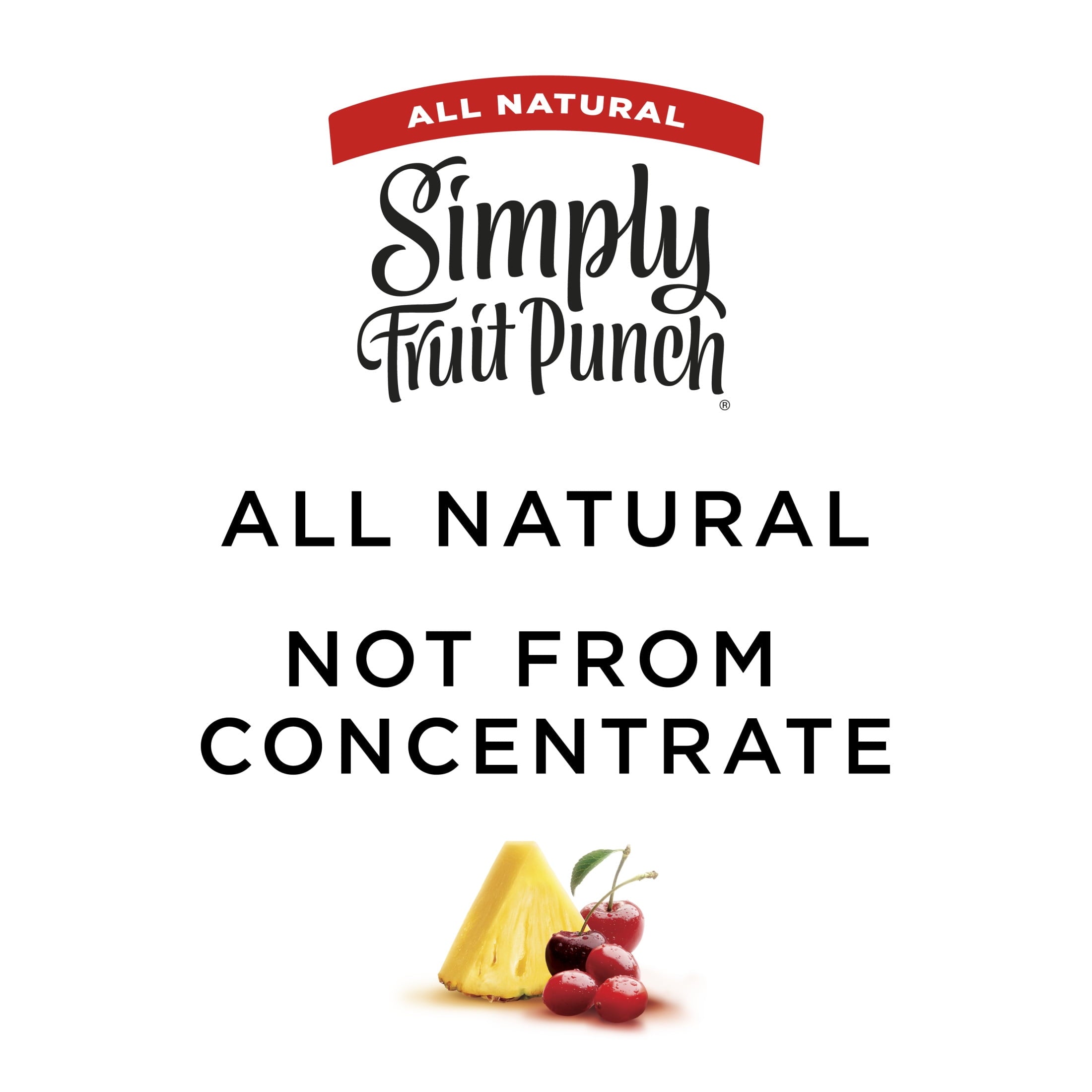 Simply Fruit Punch Juice Drink 52 fl oz Bottle