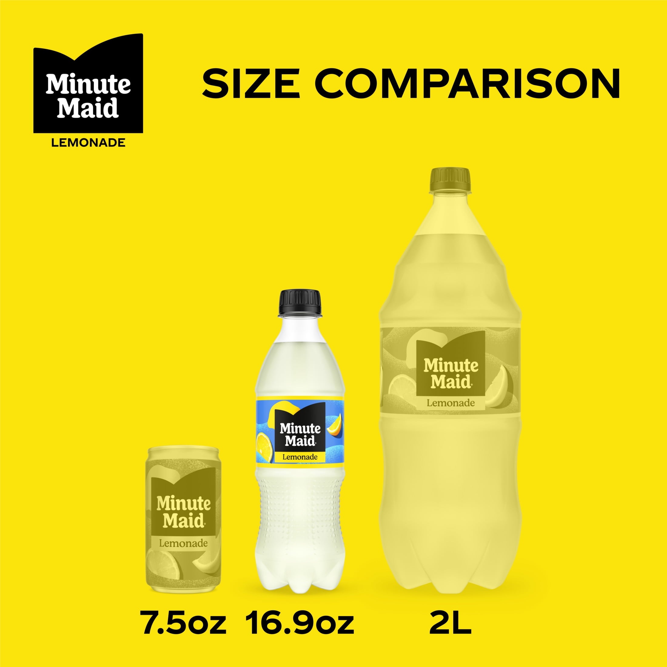 Minute Maid Lemonade 16.9 fl oz Bottles 6 Pack