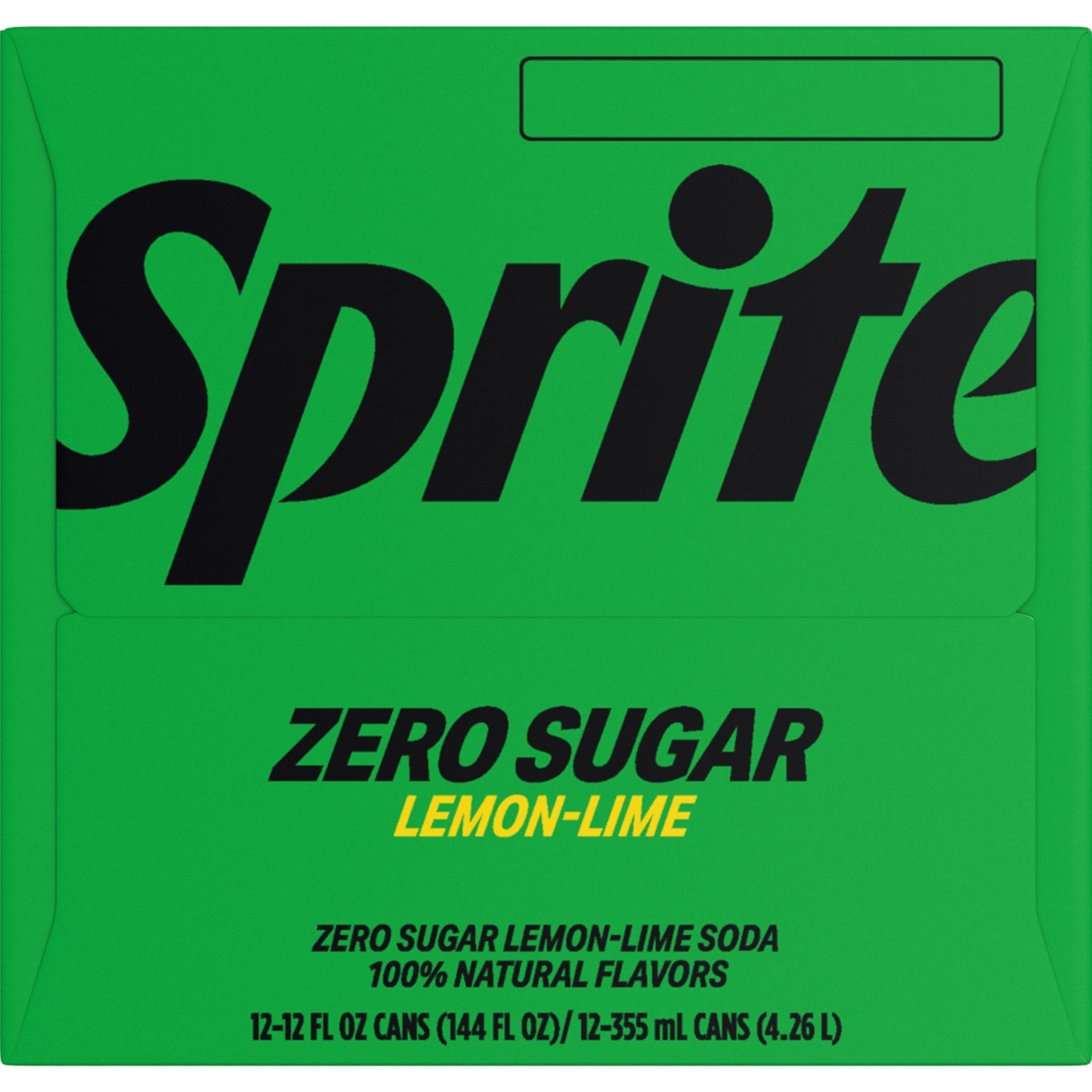 Sprite Zero Sugar Lemon-Lime Caffeine Free Soda Pop Fridge Pack Cans 12 Fl Oz 12 Pack