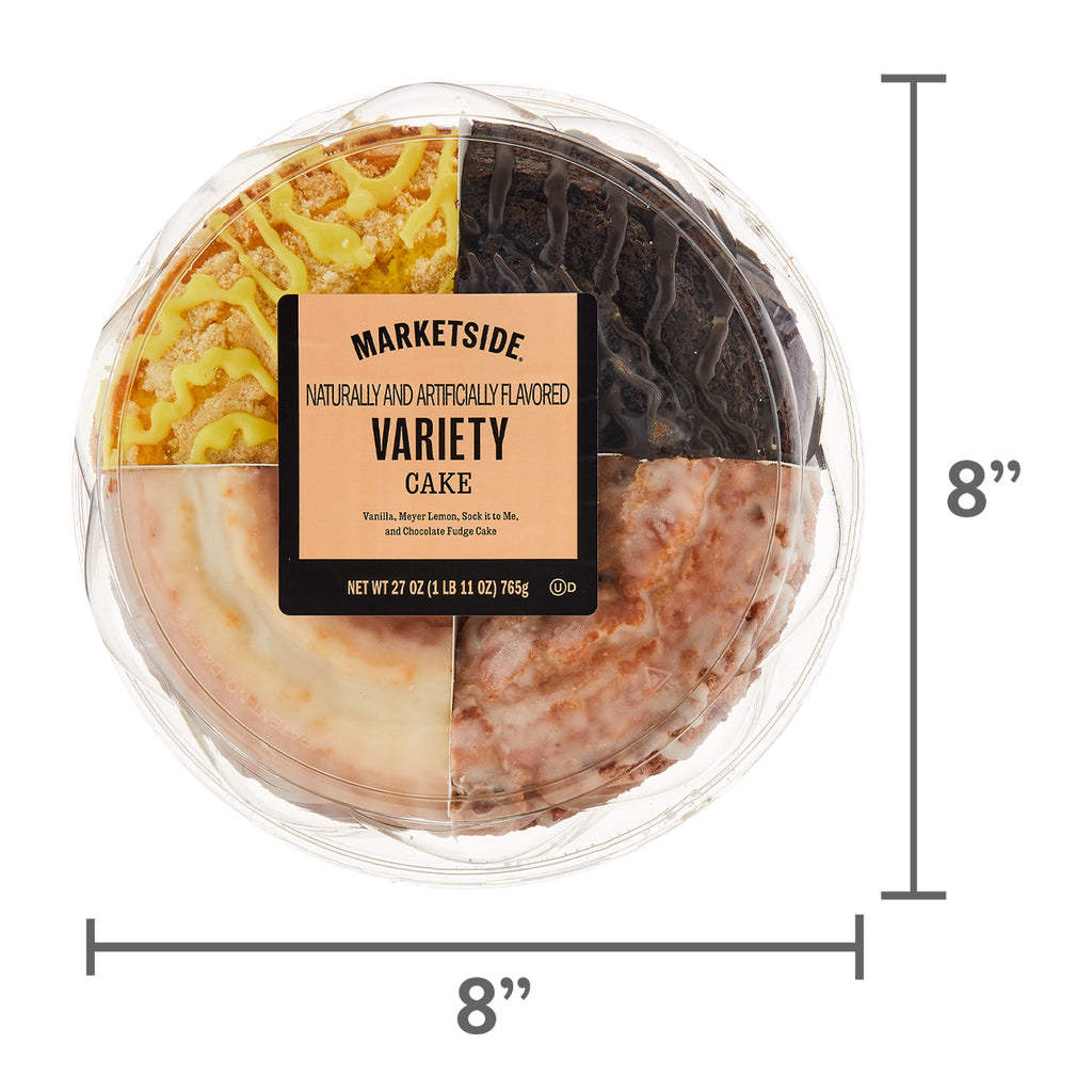 Variety Creme Cake 27 Oz 4 Flavors Marketside