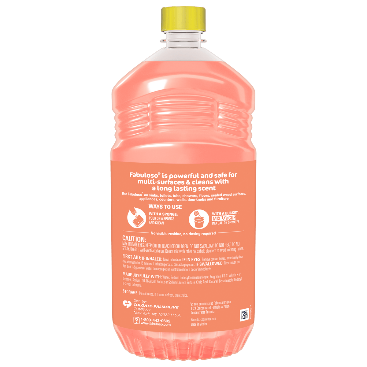 Fabuloso 2X Multi-Purpose Cleaner Peach Scent 56 fl oz