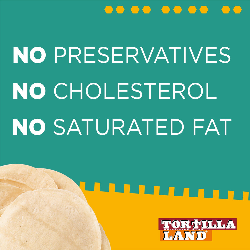 Ready to Cook Soft Taco Size Flour Tortillas 30 Oz 18 Count TortillaLand