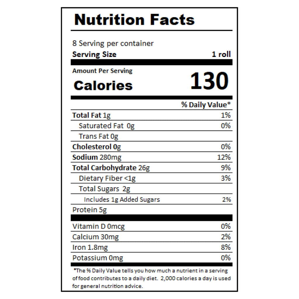 French Steak Rolls 13 Oz 8 Count