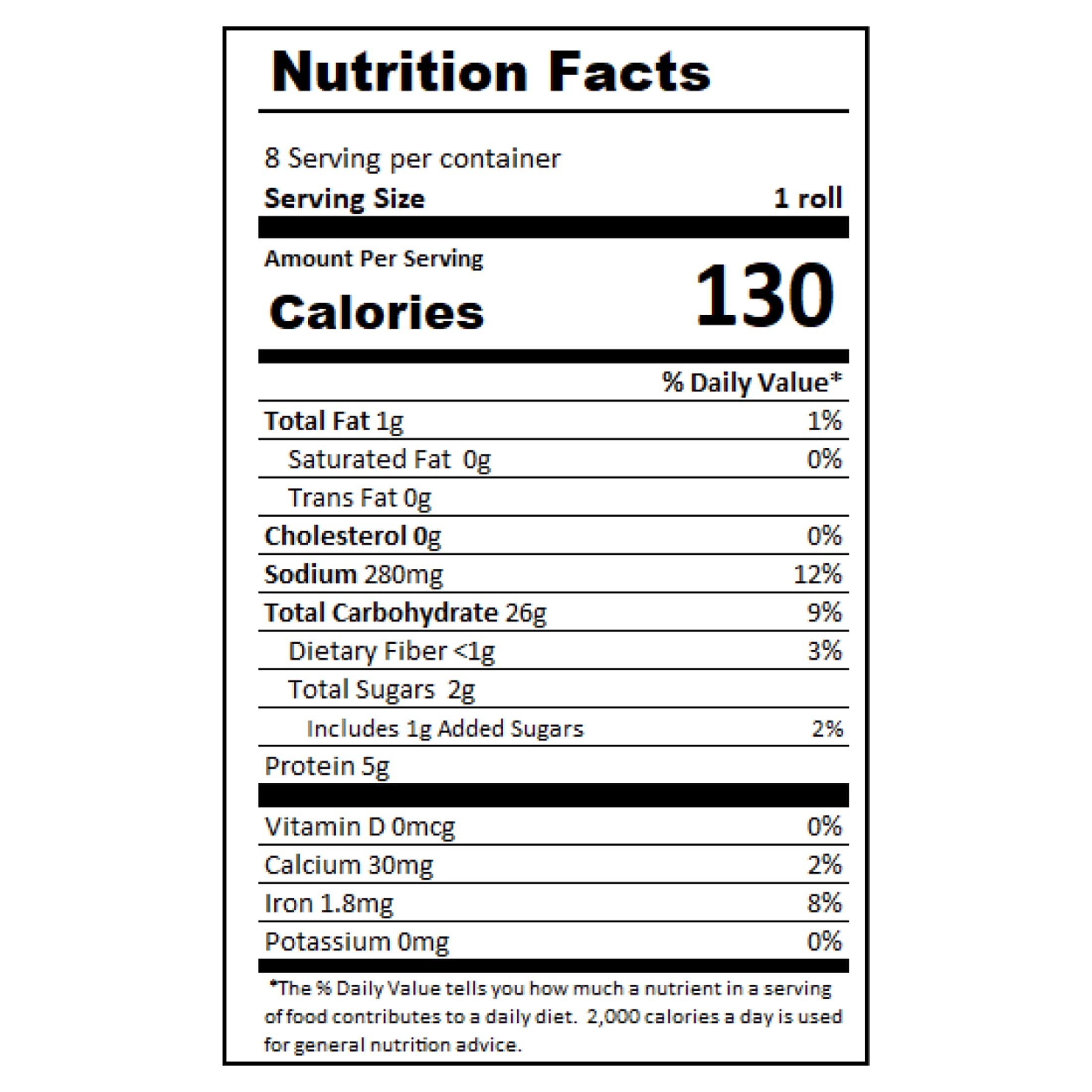 French Steak Rolls 13 Oz 8 Count
