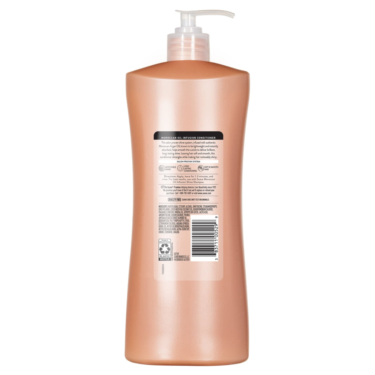 Suave Moroccan Infusion Shine Conditioner with Argan Oil for Dull Hair 28 fl oz