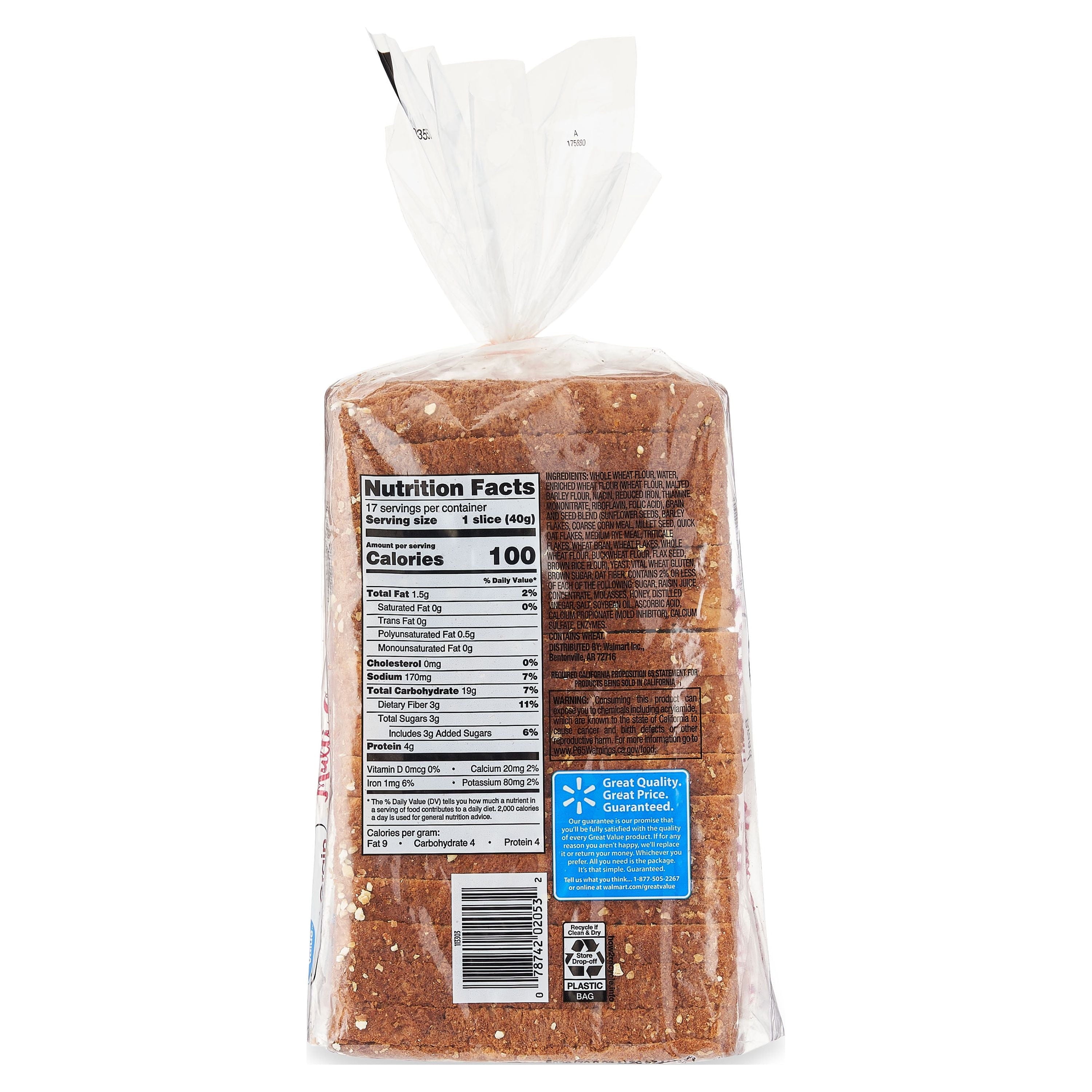 Multi Grain Bread 24 Oz