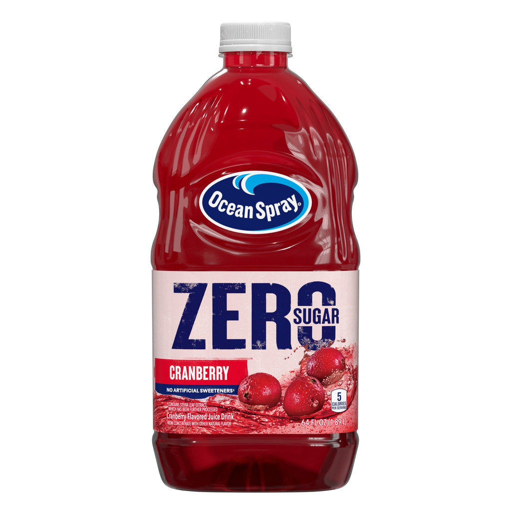 Ocean Spray ZERO Sugar Cranberry Juice Drink 64 fl oz Bottle