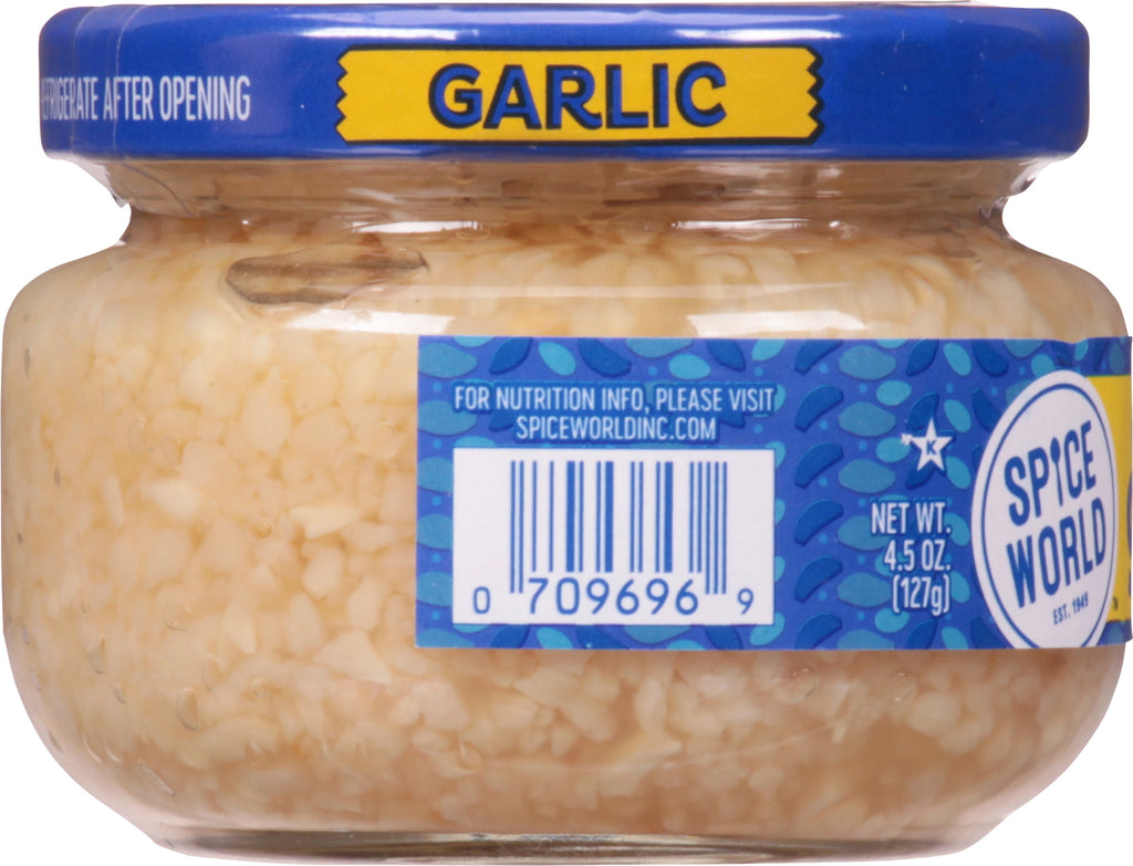Fresh Minced Garlic 4.5 Oz Jar