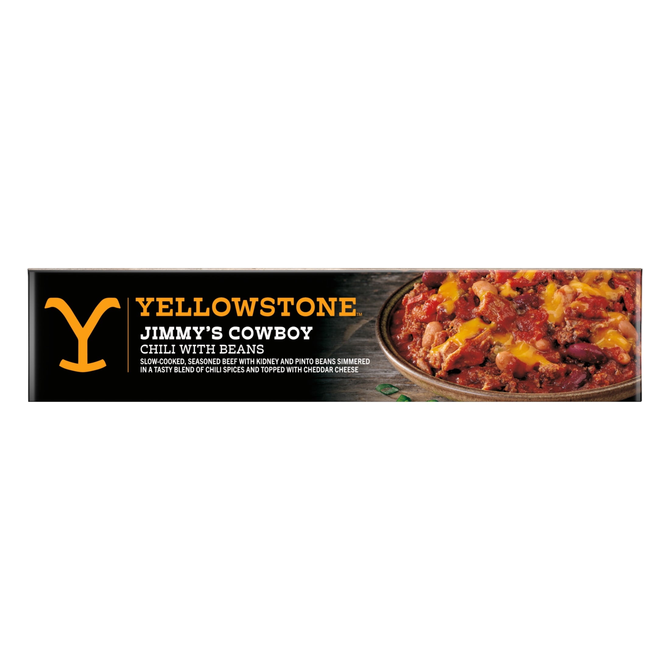 Yellowstone Beef Chili With Beans Frozen Meal 12 Oz