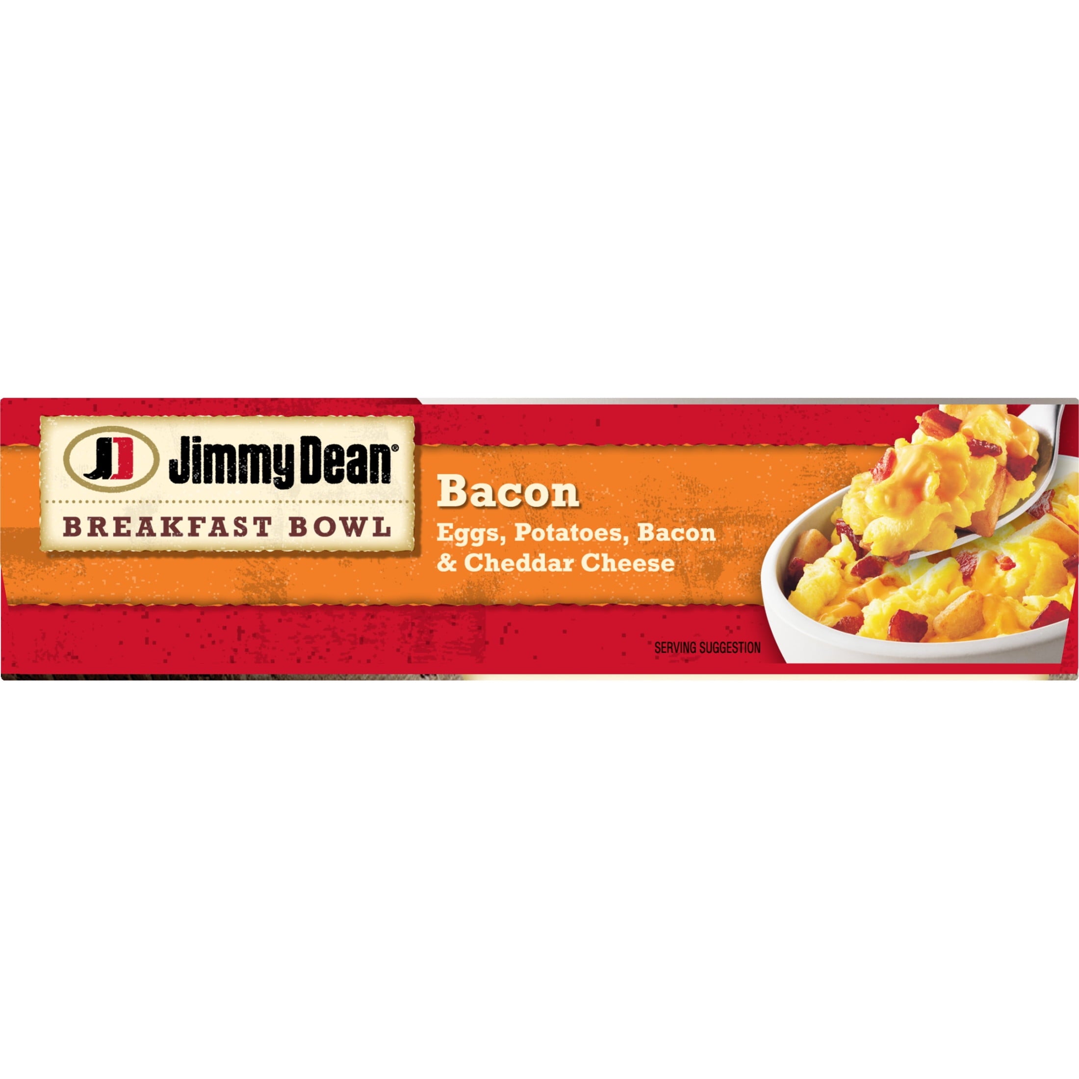 Jimmy Dean Eggs Potatoes Bacon Cheddar Breakfast Bowl Frozen 7 Oz