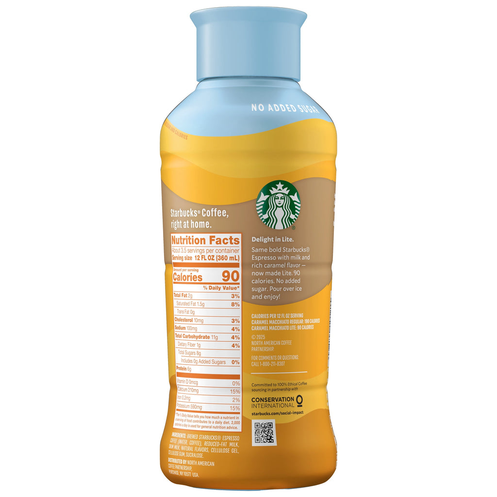 Starbucks Iced Espresso Lite Caramel Macchiato 40 fl oz