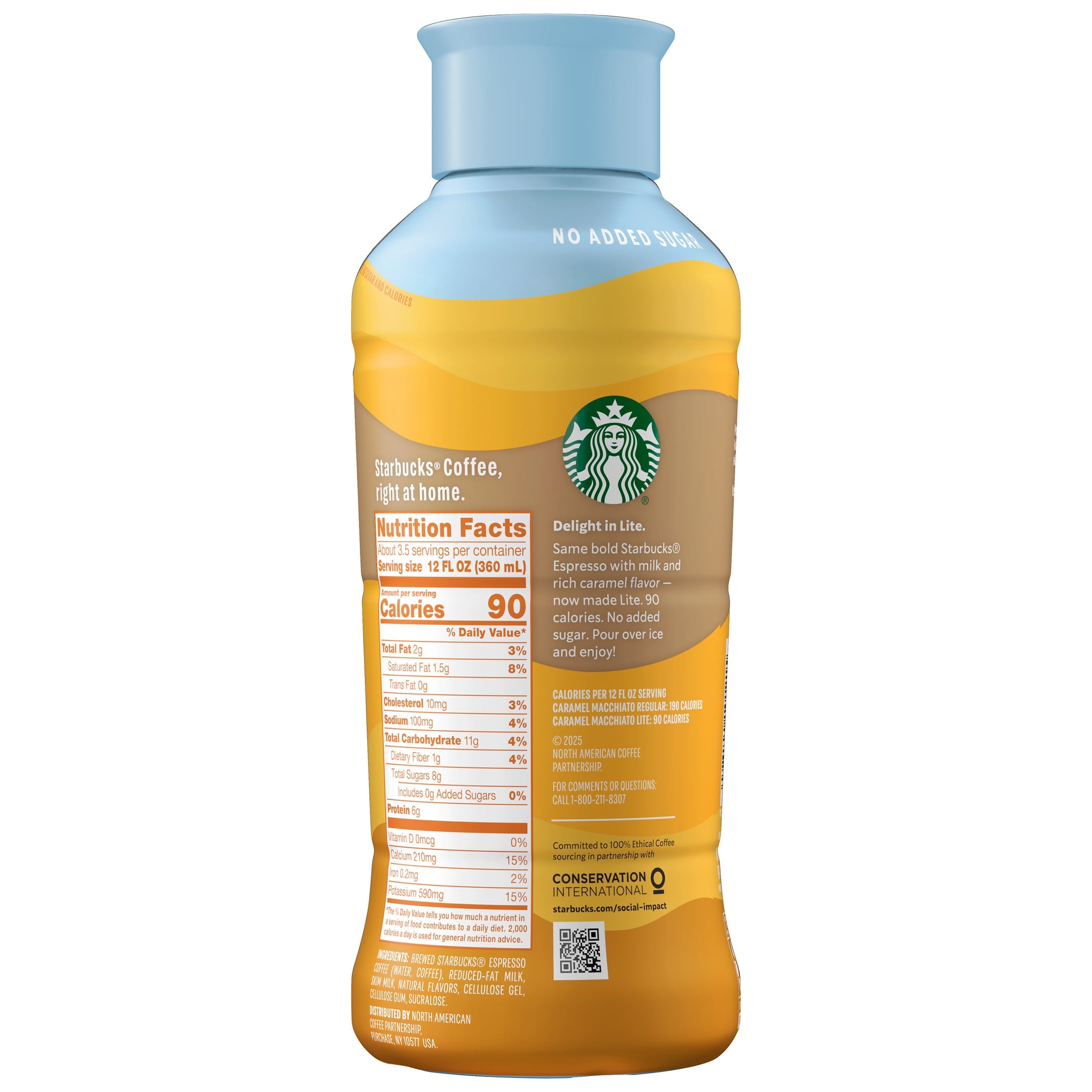 Starbucks Iced Espresso Lite Caramel Macchiato 40 fl oz