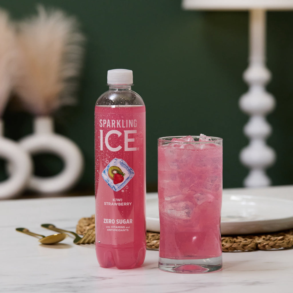 Sparkling Ice Naturally Flavored Sparkling Water Kiwi Strawberry 17 fl oz