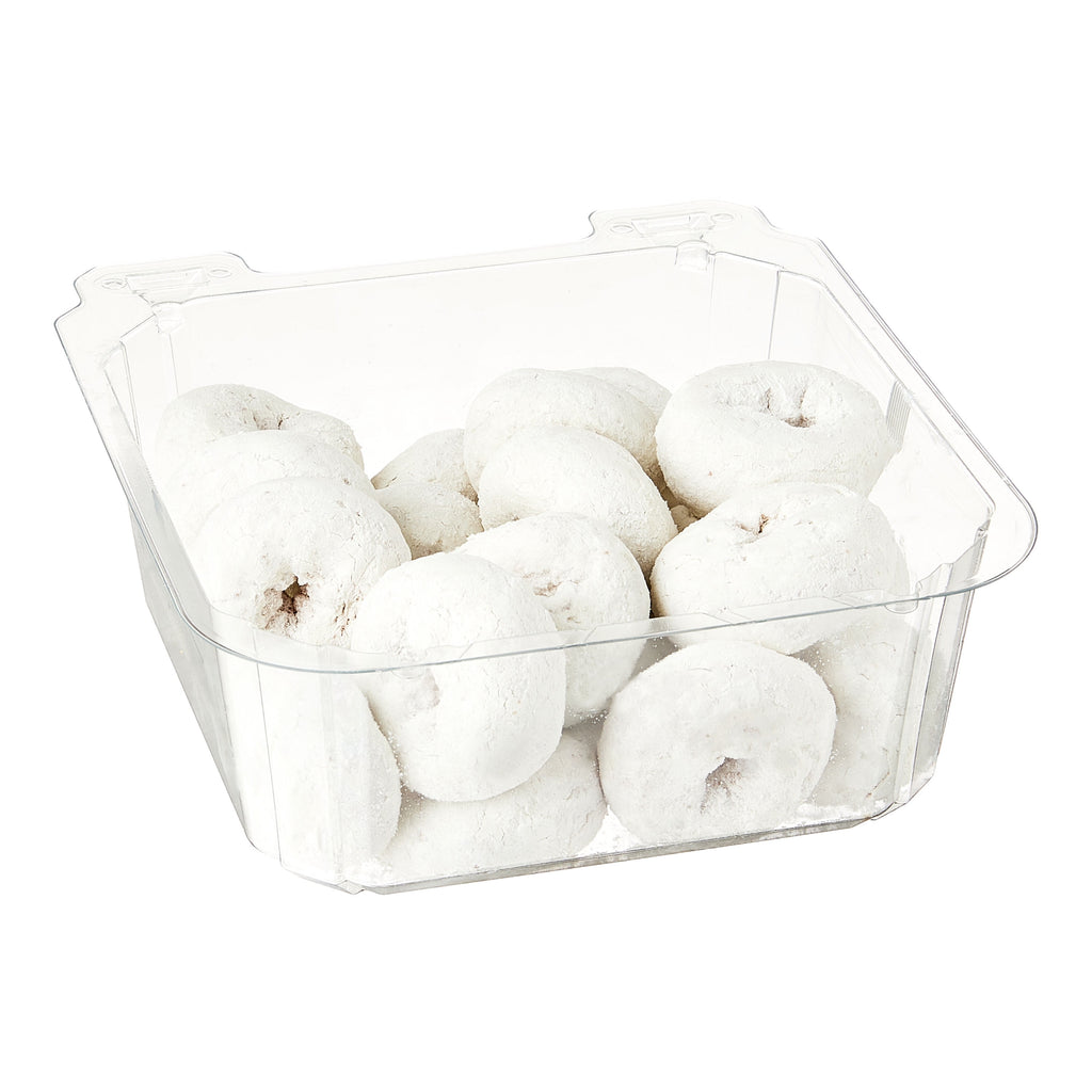 Powdered Sugar Mini Donuts 14 Oz 21 Count Freshness Guaranteed