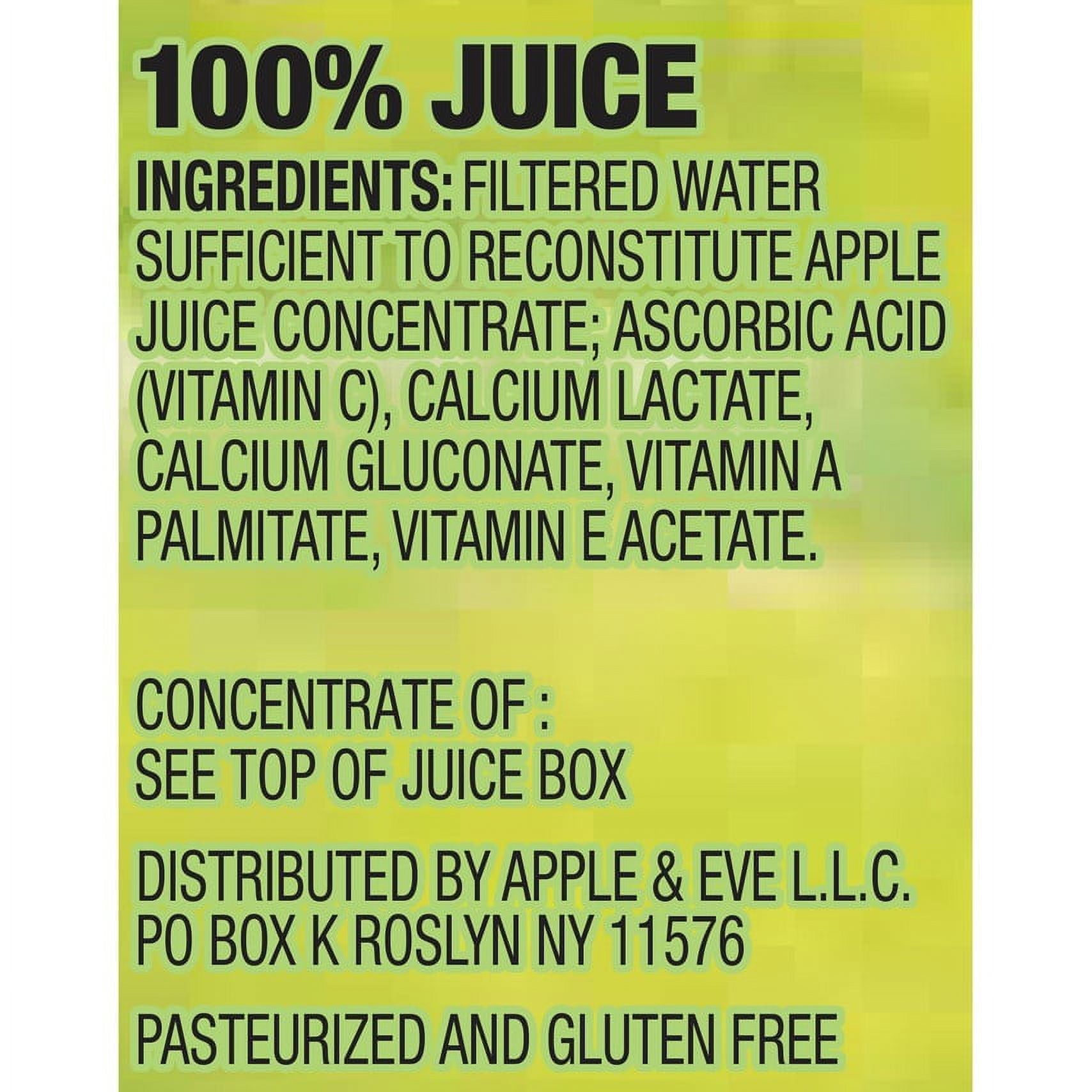 Apple & Eve 100% Apple Juice Pulp-Free 6.75 fl oz 8 Count