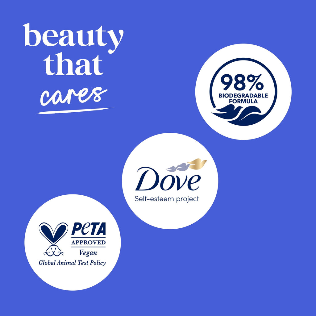Dove Deep Moisture Body Wash 24hr Lotion-Soft Skin Moisturizing Cleanser 30.6 fl oz