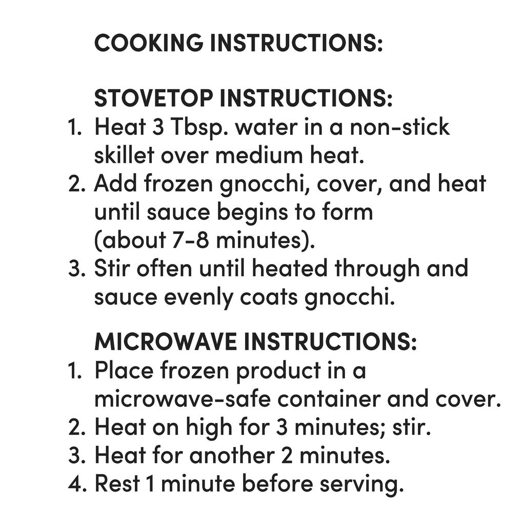 Bettergoods Sorrentina Sauce Gnocchi Frozen 16 Oz