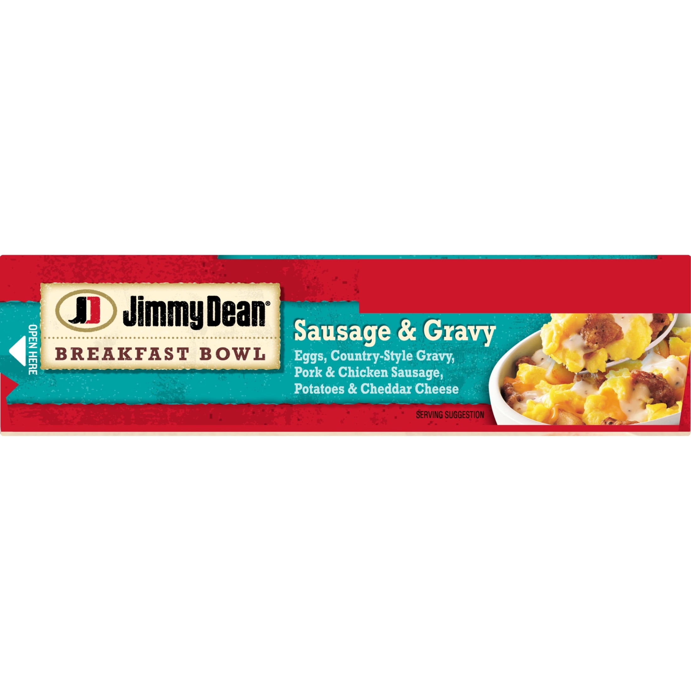 Jimmy Dean Sausage & Gravy Breakfast Bowl Frozen 7 Oz