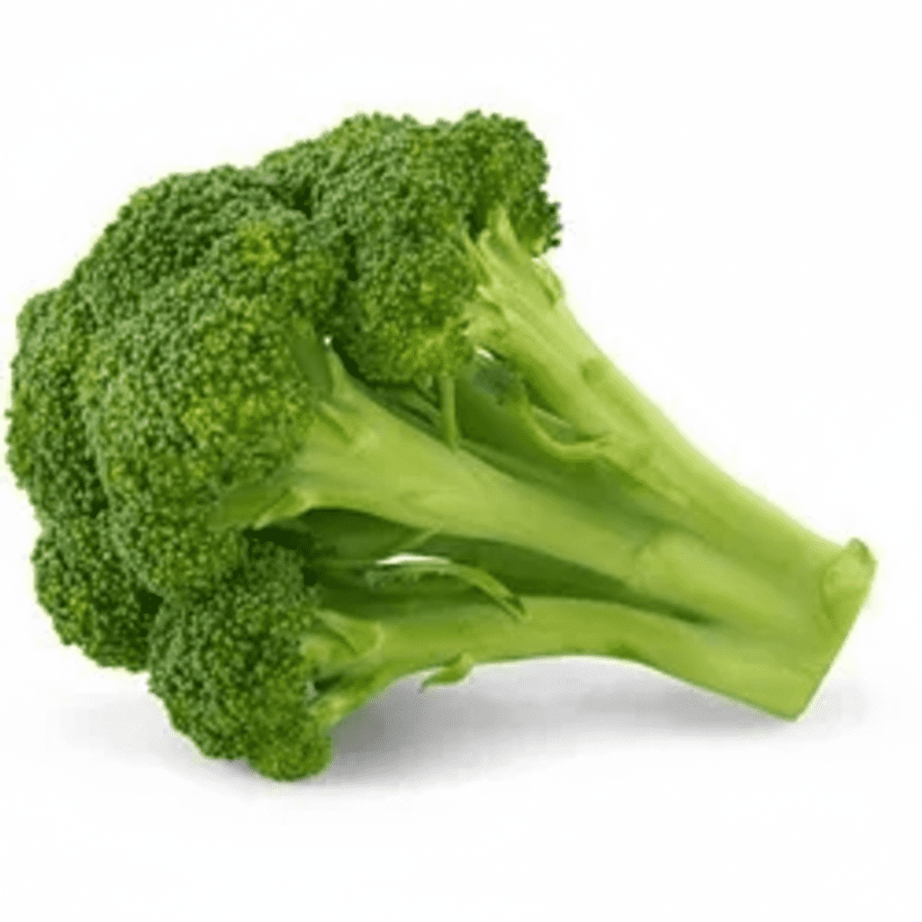 Fresh Whole Green Broccoli Crowns 1 Each