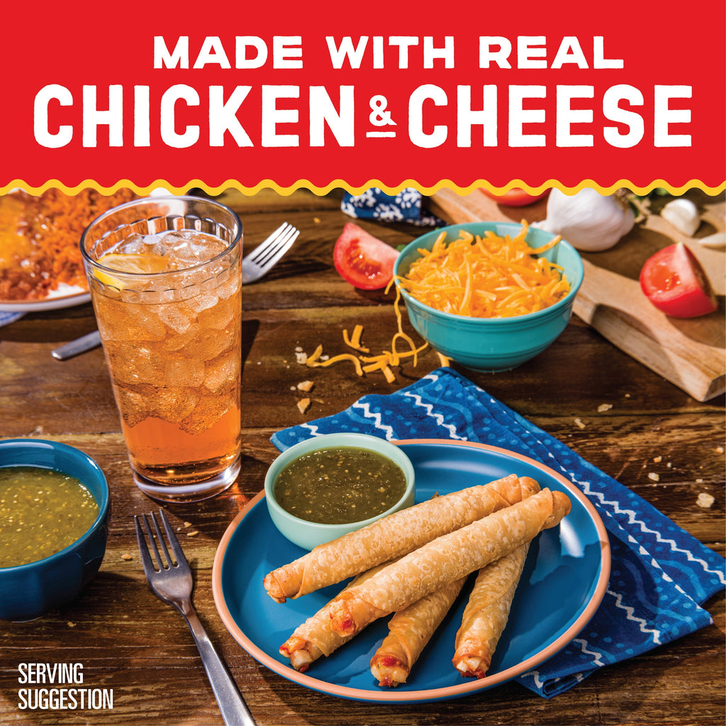 El Monterey Chicken & Cheese Flour Taquitos 44 Count Frozen 44 Oz