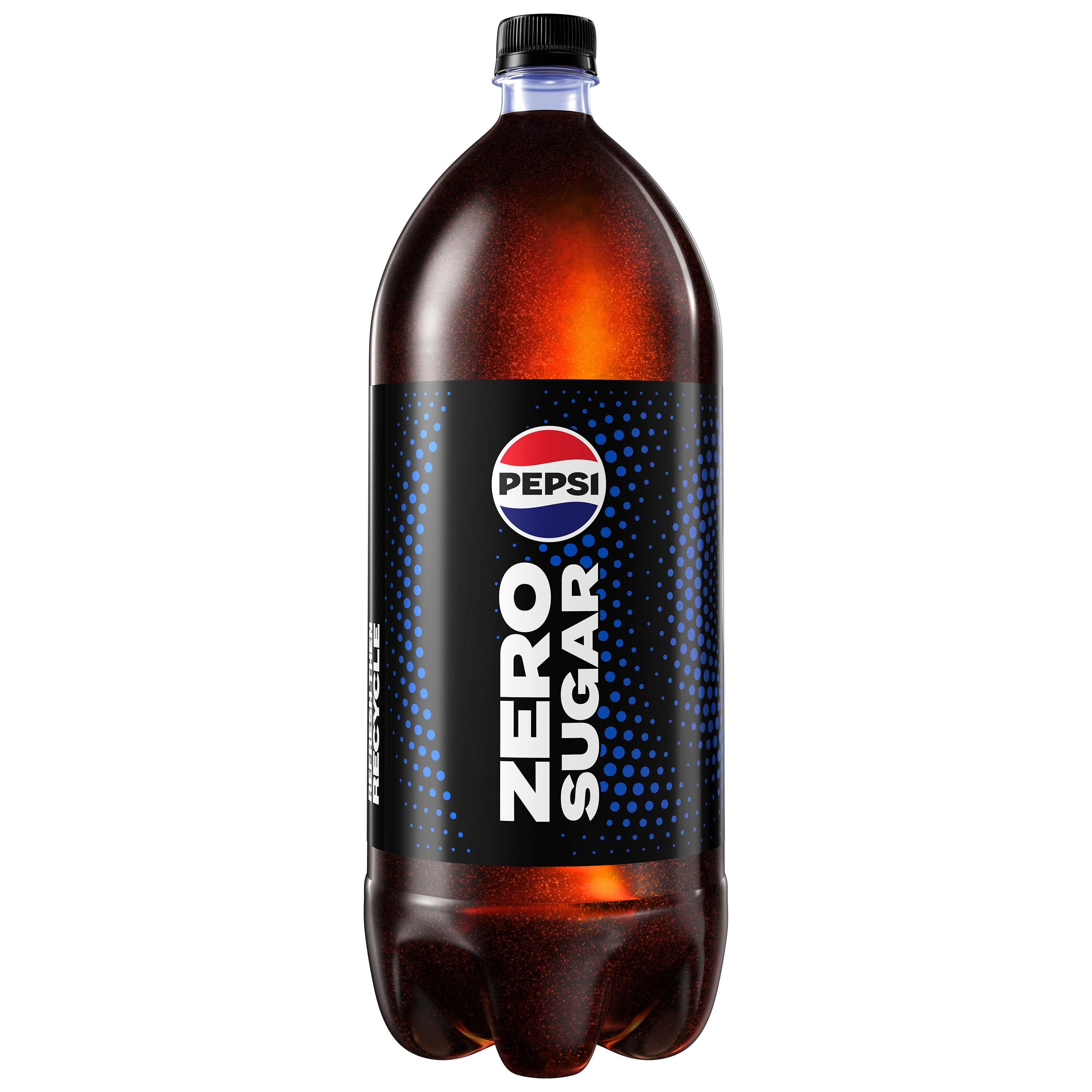 Pepsi Cola Zero Sugar Soda Pop 2 Liter Bottle