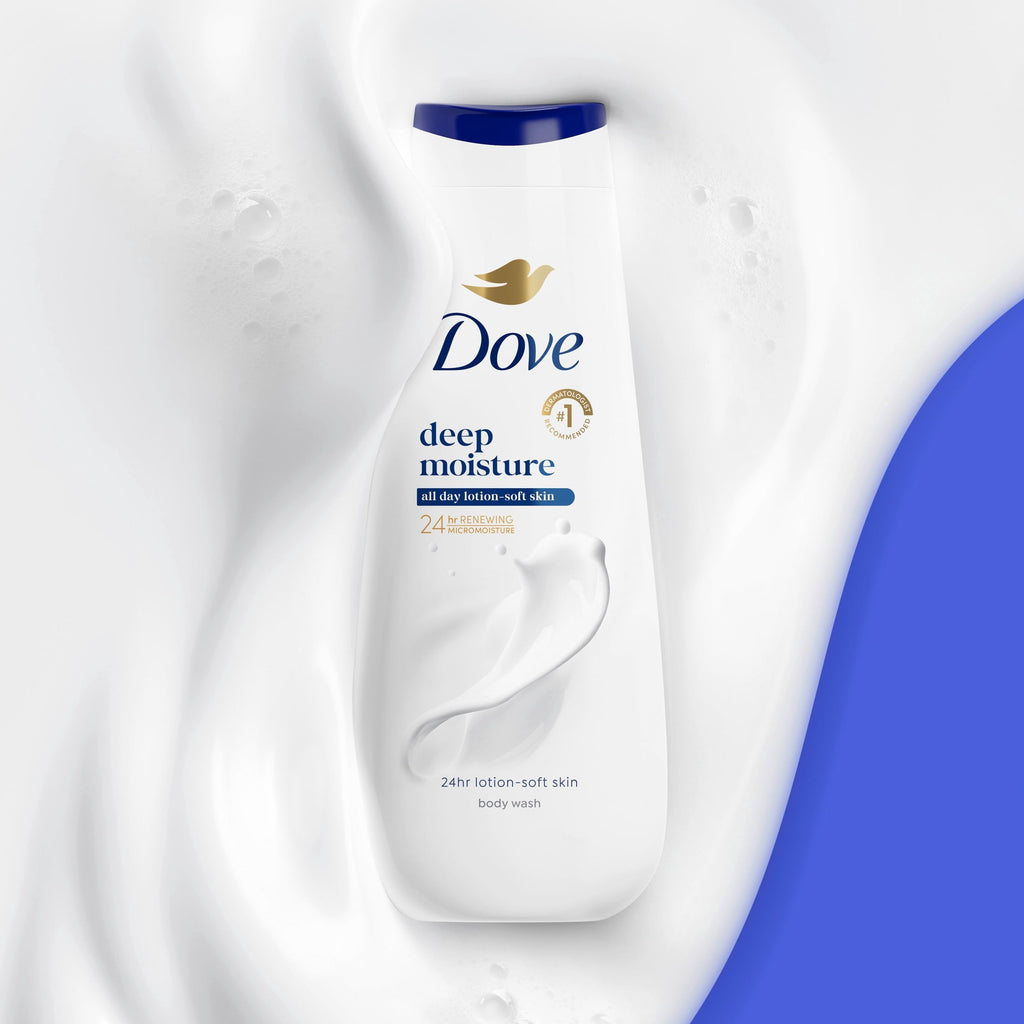 Dove Deep Moisture Body Wash Nourishing Cleanser for Dry Skin 11 fl oz