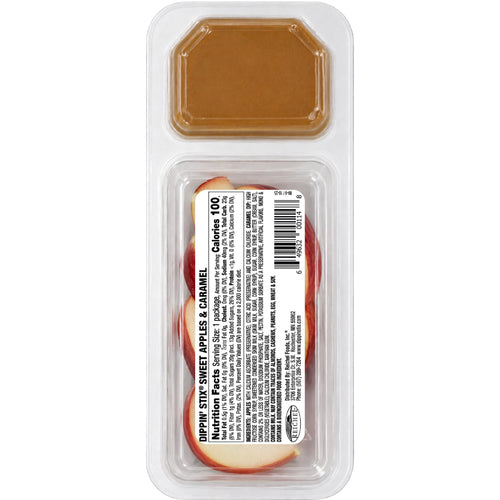 Dippin' Stix Sweet Apple Slices With Caramel Dip 2.75 Oz