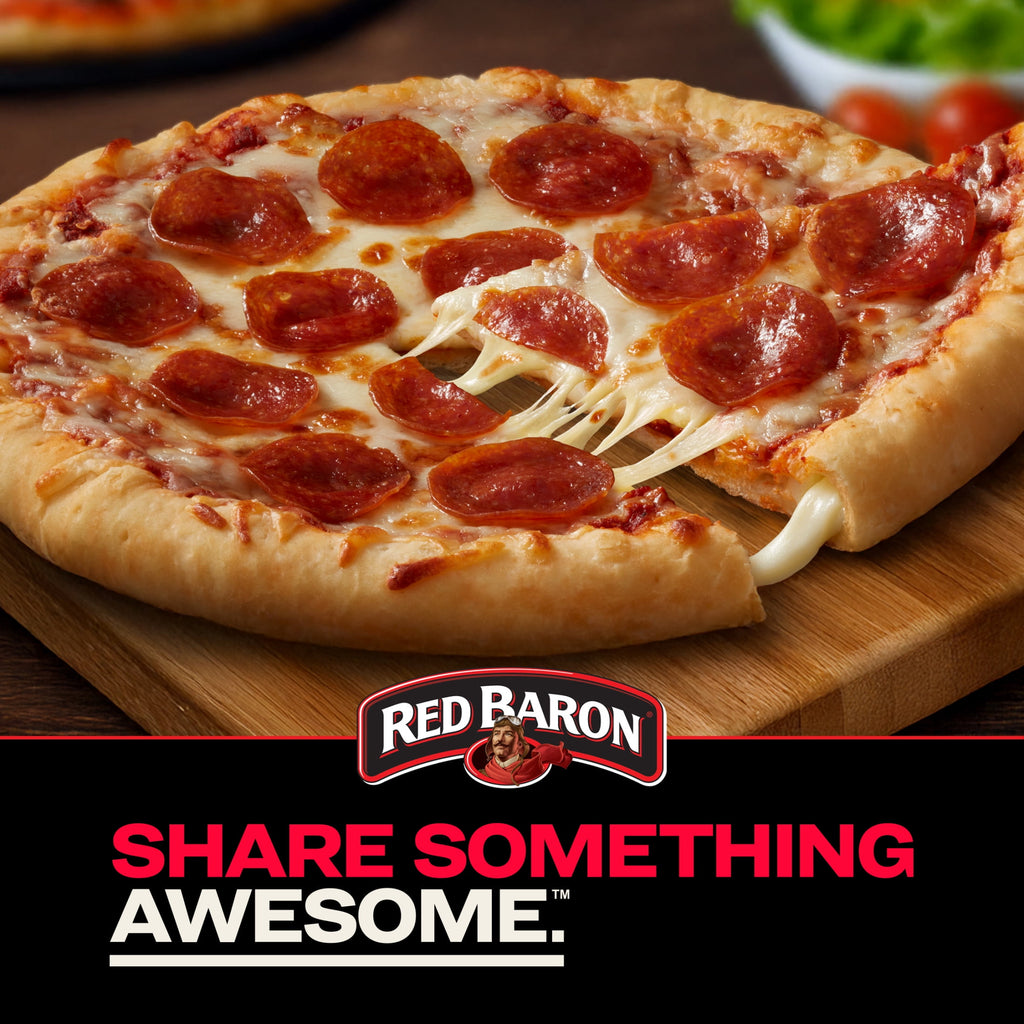 Red Baron Pepperoni Stuffed Crust Frozen Pizza 22.75 Oz