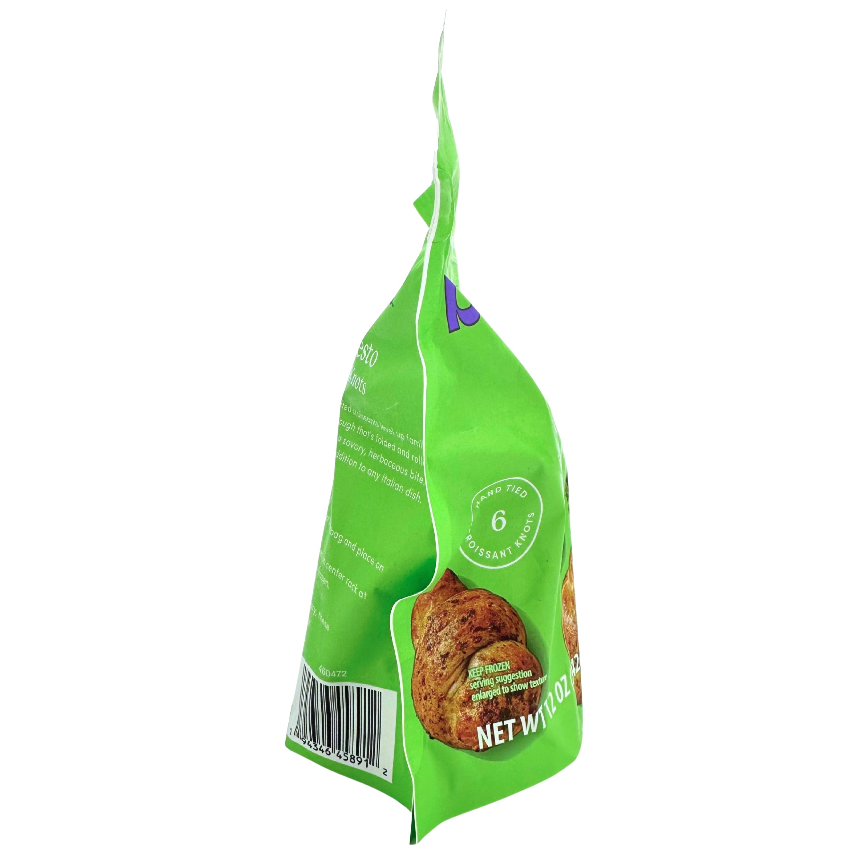 Bettergoods Basil Pesto Hand Tied Croissant Knots 12 Oz 6 Count Frozen